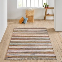 Ковер Из хлопка хинди Kersal 140 x 200 см разноцветный LA REDOUTE INTERIEURS  фото, kupilegko.ru